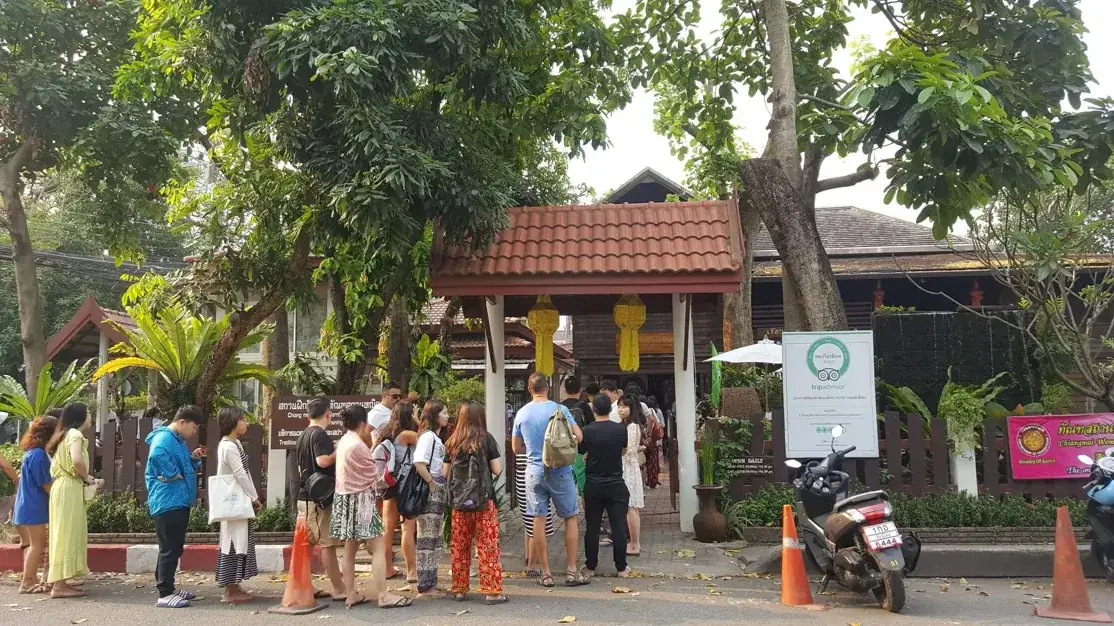 Inside the Chiang Mai Women's Prison massage room, Ratwitti Road